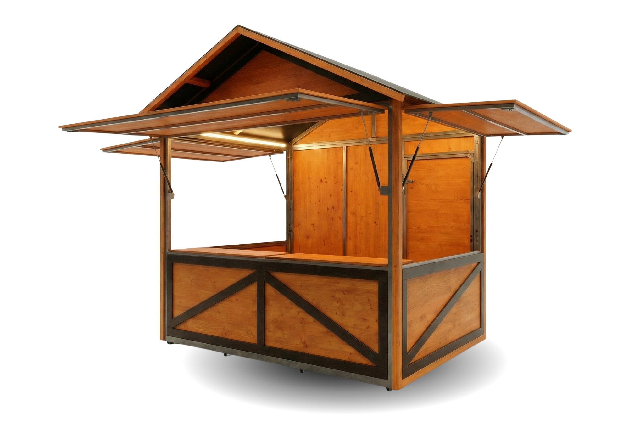 Caseta Rioja — caseta de madera para alquiler de Pliégalo Caseta Rioja — caseta de madera para alquiler de Pliégalo